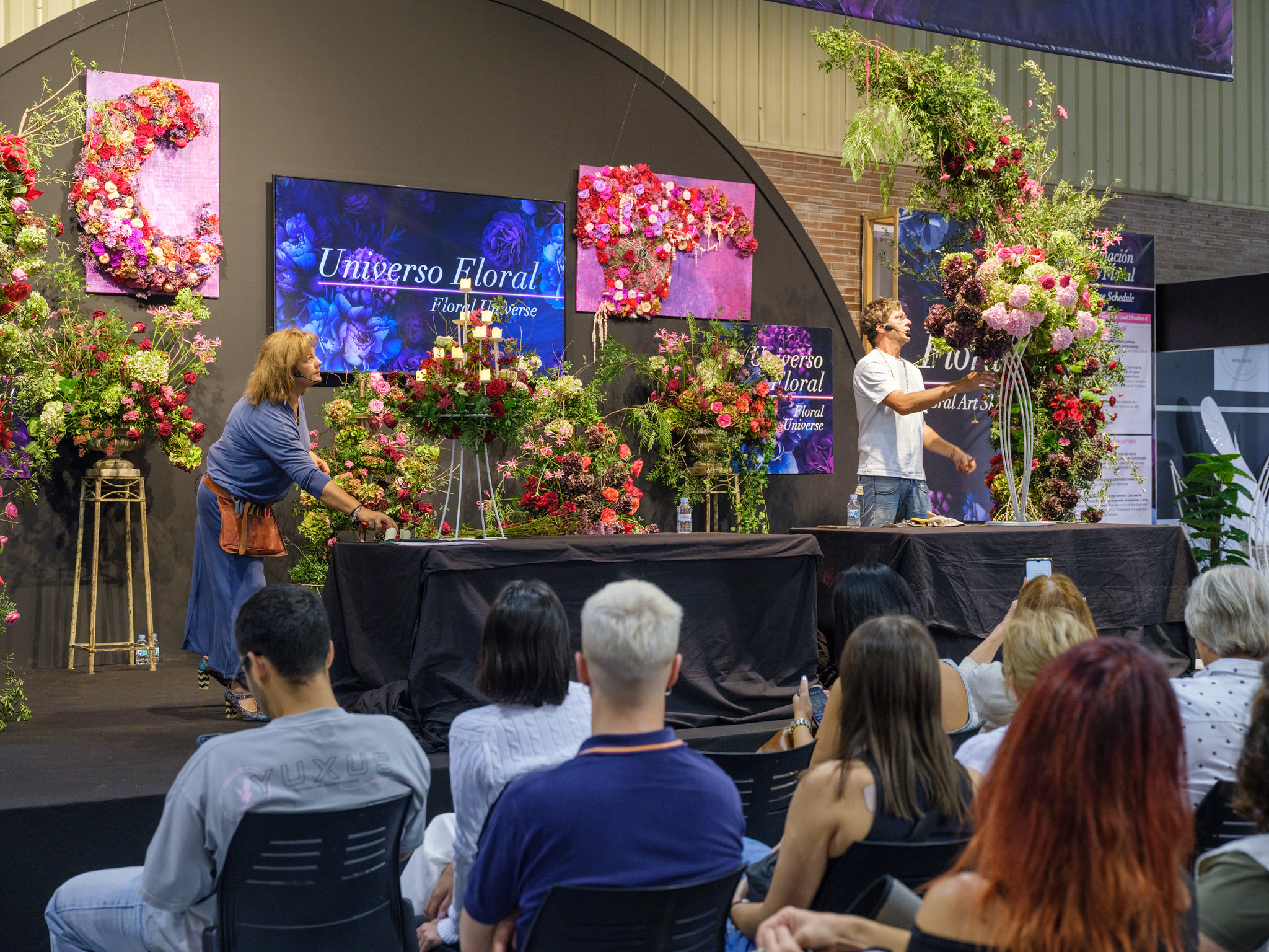 Hermanos Silvosa en Universo Floral de Iberflora 2024